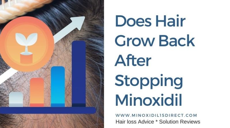 Does Hair Grow Back After Stopping Minoxidil