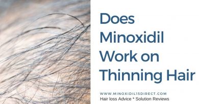 Does Minoxidil Work on Thinning Hair